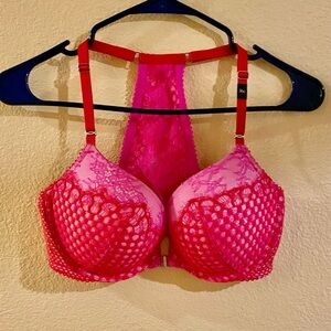 Victoria Secret Very Sexy Bra Push up Fuschia Bra 36 C